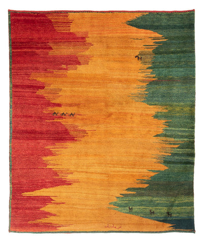 Perský Gabbeh Koberec 197x226cm - Perserteppich Wollteppich