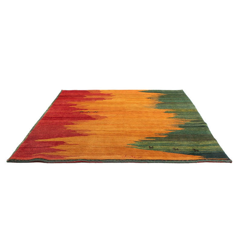 Perský Gabbeh Koberec 197x226cm - Perserteppich Wollteppich