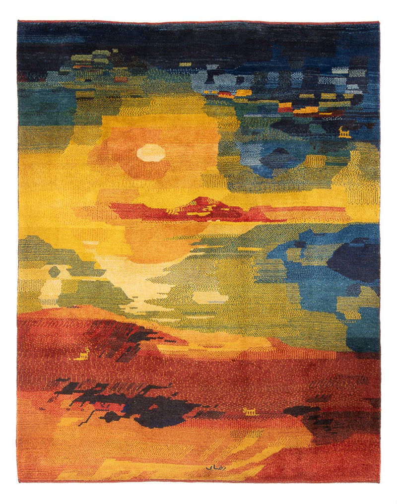 Perský Gabbeh Koberec 228x290cm - Perserteppich Wollteppich