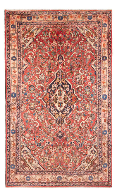 Hamadan Koberec 125x210cm - Perský koberec - červená