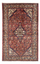 Hamadan Koberec 132x221cm - Perský koberec - červená