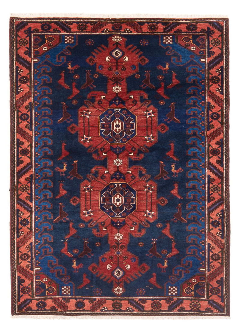 Perserteppich - Nomadic - 197 x 136 cm - blau