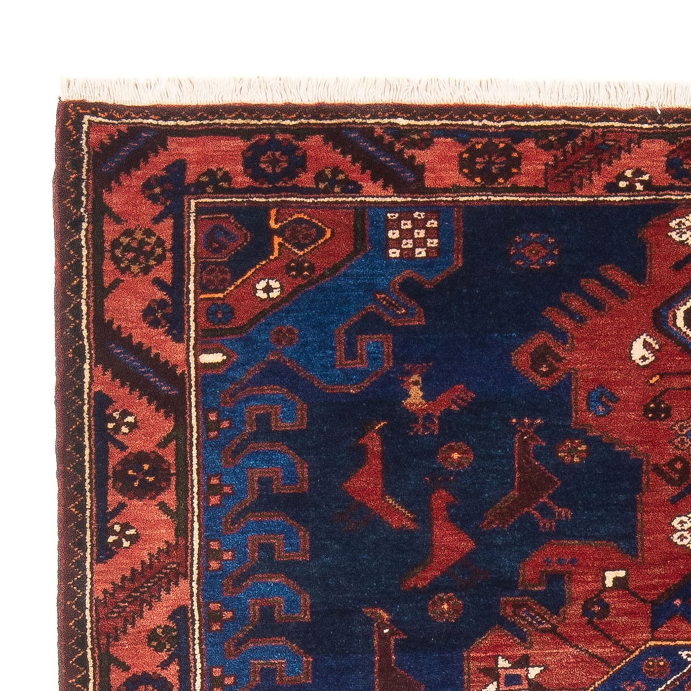 Perserteppich - Nomadic - 197 x 136 cm - blau