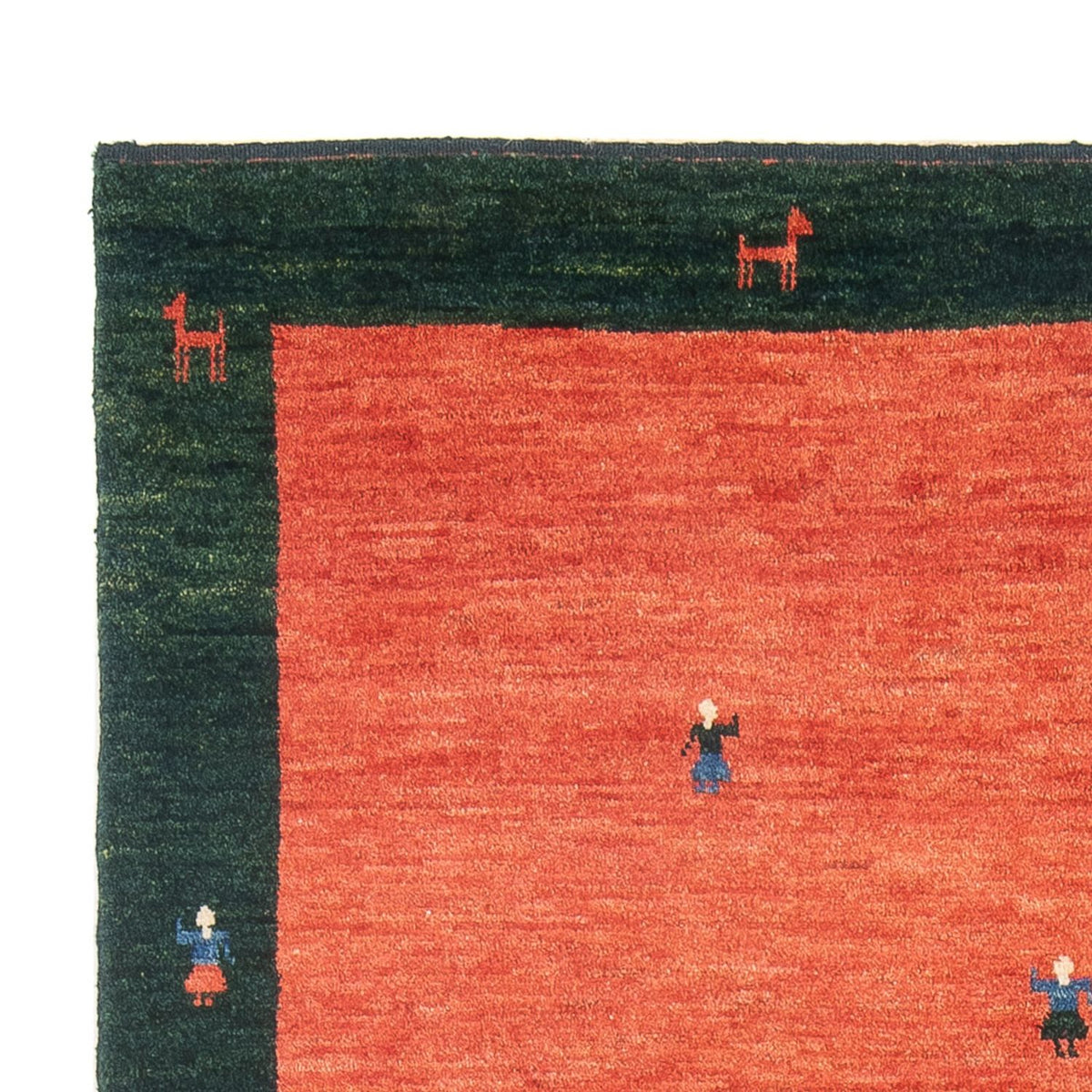 Perský Gabbeh Koberec 122x183cm - Perserteppich Wollteppich