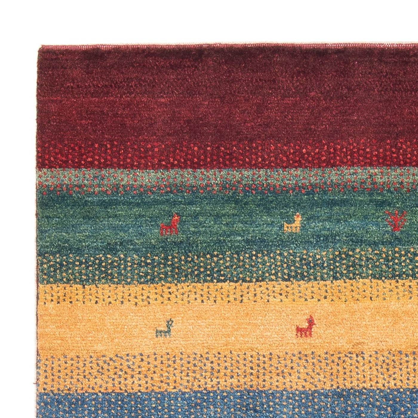 Perský Gabbeh Koberec 160x120cm - Perserteppich Wollteppich