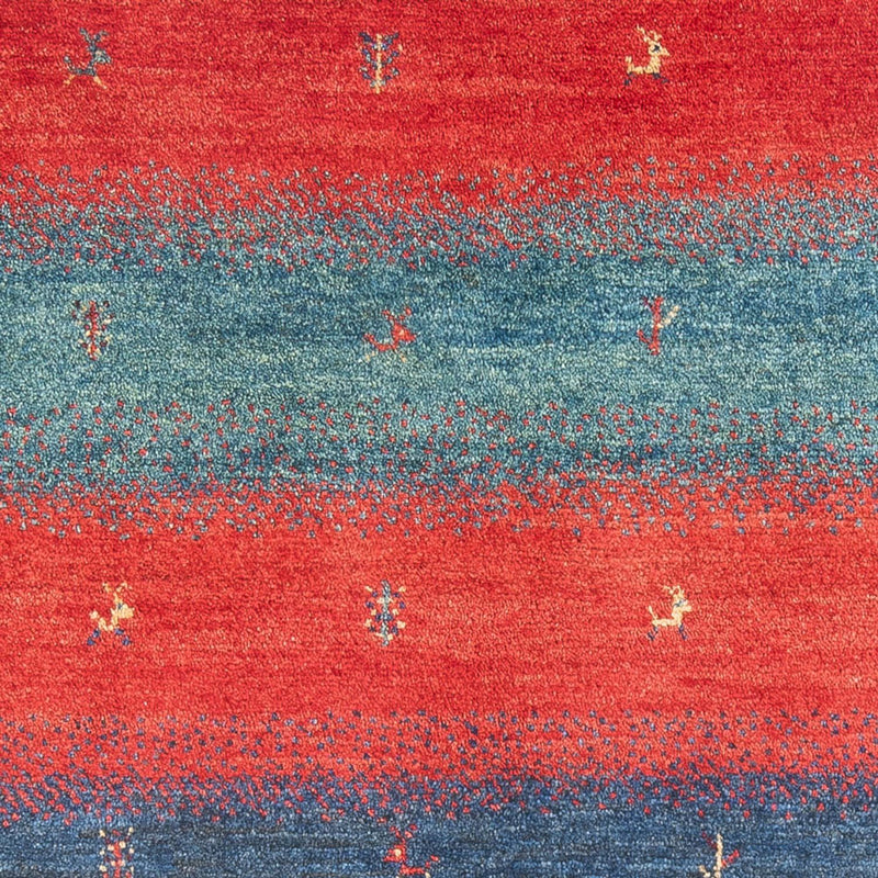 Perský Gabbeh Koberec 120x163cm - Perserteppich Wollteppich - vícebarevný