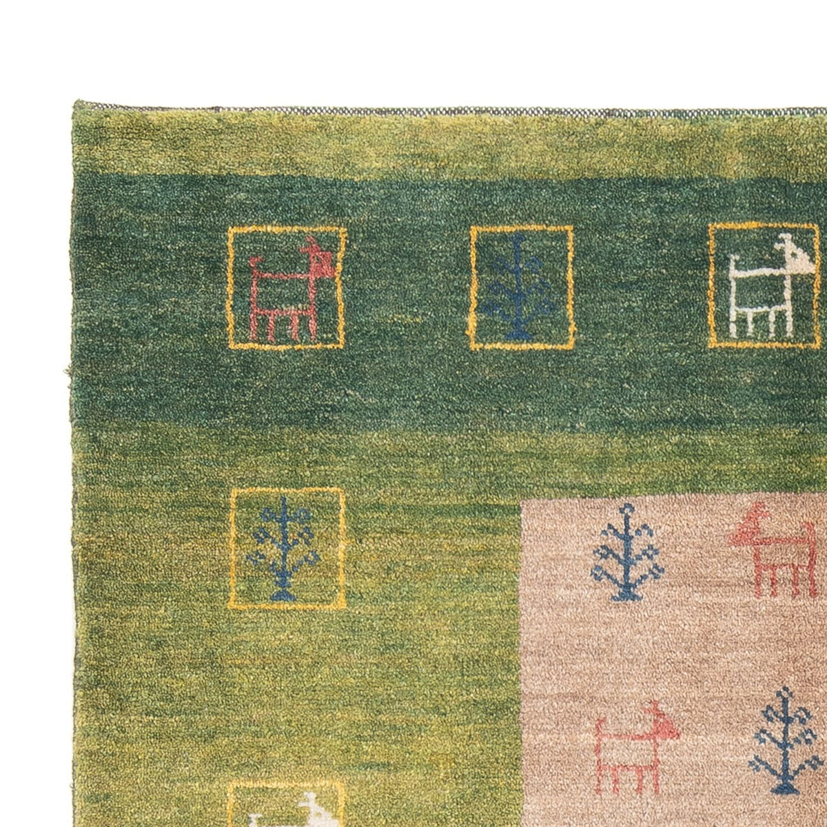 Perský Gabbeh Koberec 119x190cm - Perserteppich Wollteppich