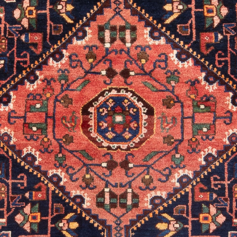 Perský koberec - Nomádský - 215 x 137 cm - tmavě modrá