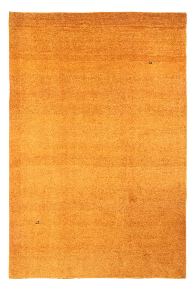 Perský Gabbeh Koberec 212x300cm - Perserteppich Wollteppich - zlatá