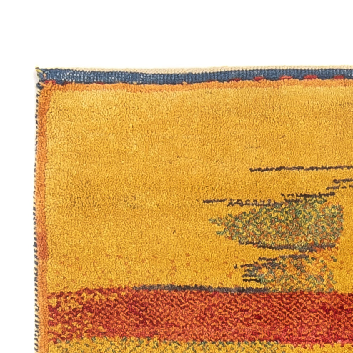 Perský Gabbeh Koberec 85x213cm - Perserteppich Wollteppich