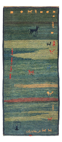 Perský Gabbeh Koberec 87x195cm - Perserteppich Wollteppich – product image