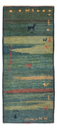 Perský Gabbeh Koberec 87x195cm - Perserteppich Wollteppich