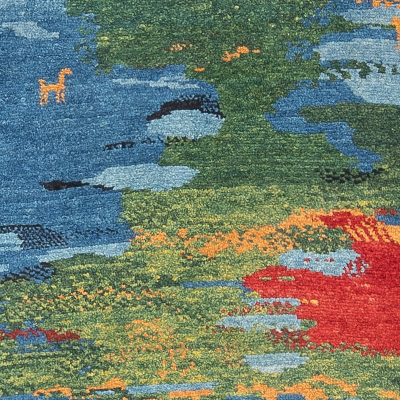 Perský Gabbeh Koberec 78x242cm - Perserteppich Wollteppich