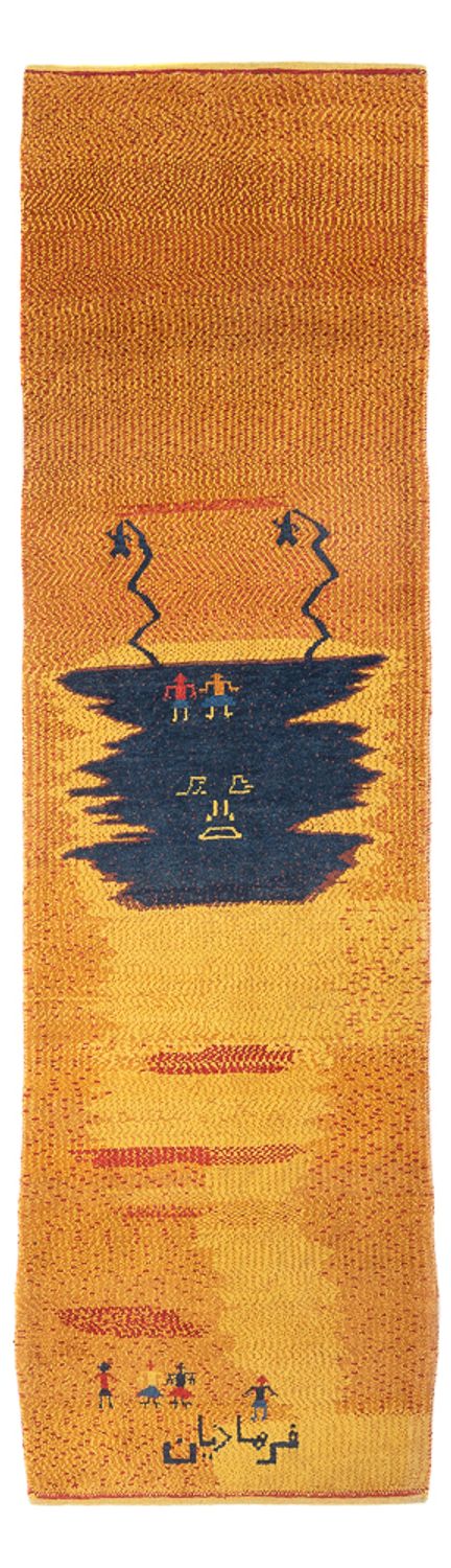 Perský Gabbeh Koberec 87x293cm - Perserteppich Wollteppich
