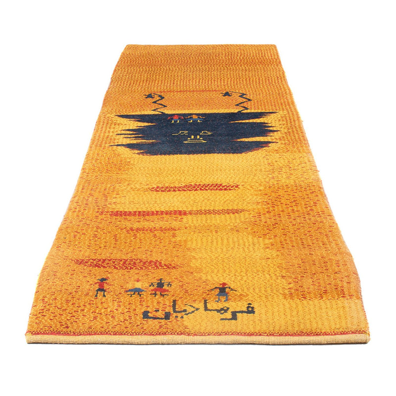 Perský Gabbeh Koberec 87x293cm - Perserteppich Wollteppich