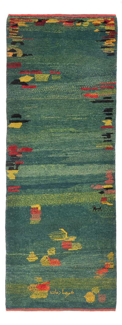 Perský Gabbeh Koberec 87x218cm - Perserteppich Wollteppich