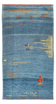 Perský Gabbeh Koberec 90x193cm - Perserteppich Wollteppich