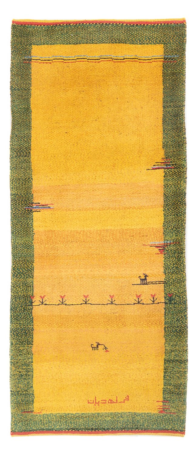 Perský Gabbeh Koberec 83x196cm - Perserteppich Wollteppich