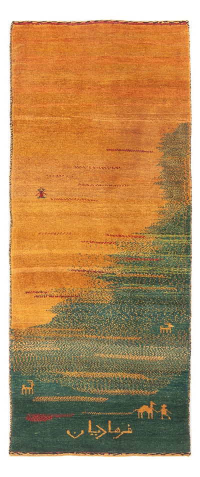 Perský Gabbeh Koberec 71x186cm - Perserteppich Wollteppich