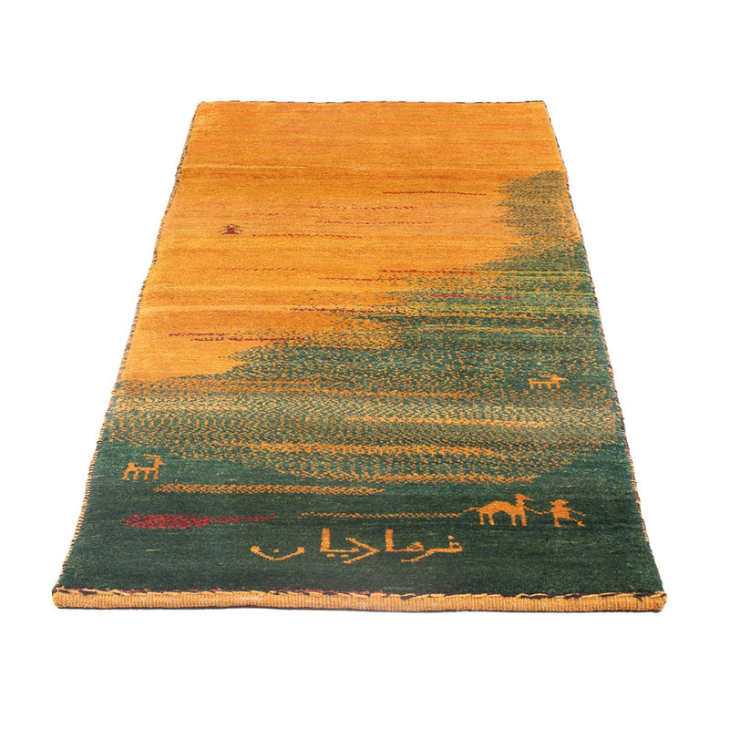Perský Gabbeh Koberec 186x71cm - Perserteppich Wollteppich