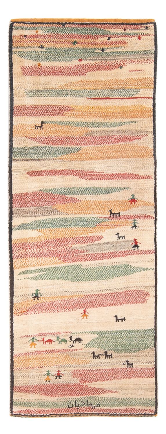 Perský Gabbeh Koberec 78x205cm - Perserteppich Wollteppich