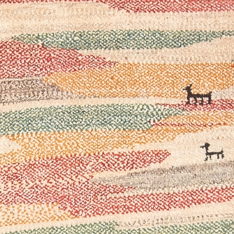 Perský Gabbeh Koberec 78x205cm - Perserteppich Wollteppich