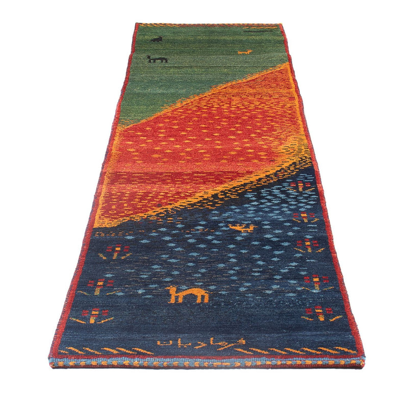 Perský Gabbeh Koberec 68x285cm - Perserteppich Wollteppich