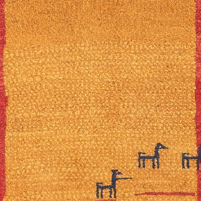 Perský Gabbeh Koberec 75x177cm - Perserteppich Wollteppich