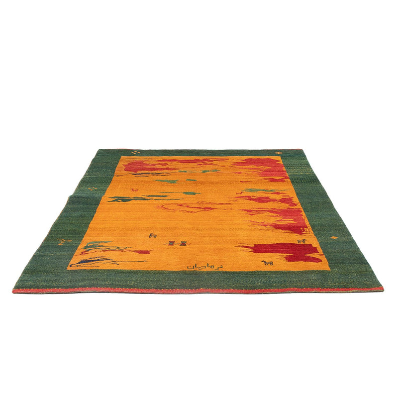 Perský Gabbeh Koberec 163x207cm - Perserteppich Wollteppich