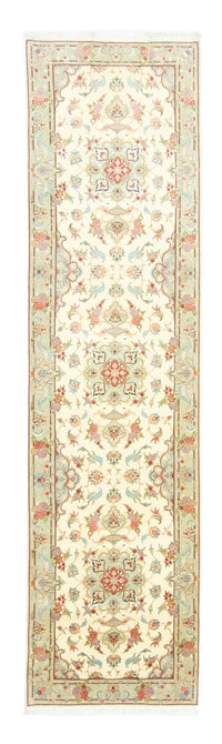 Runner Perský koberec - Tabríz - Královský - 338 x 89 cm - béžová – product image