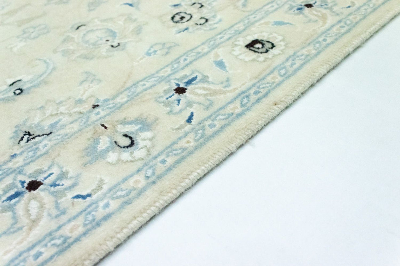 Runner Perský koberec - Nain - 207 x 68 cm - přírodní bílá