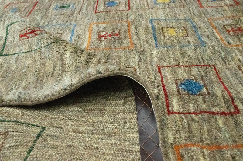 Perský Gabbeh Koberec 154x206cm - Perserteppich Wollteppich