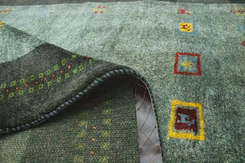 Perský Gabbeh Koberec 142x195cm - Perserteppich Wollteppich