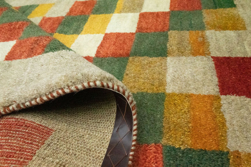 Perský Gabbeh Koberec 135x103cm - Perserteppich Wollteppich