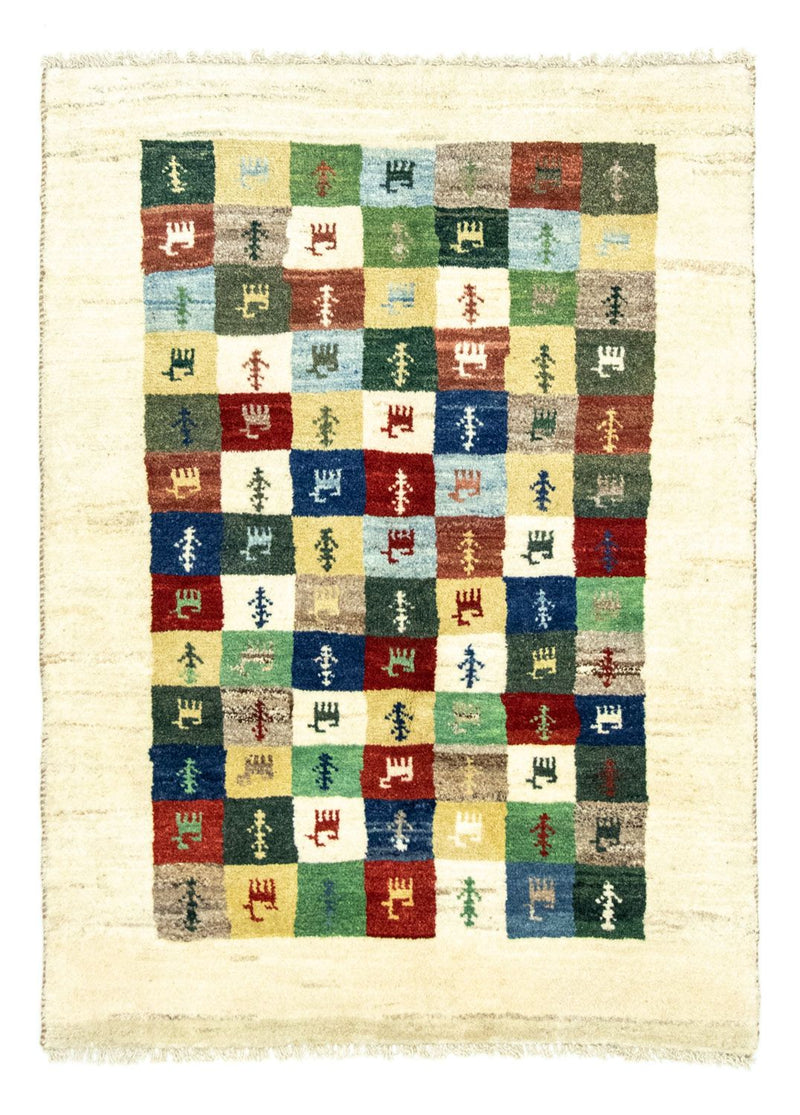 Perský Gabbeh Koberec 100x136cm - Perserteppich Wollteppich