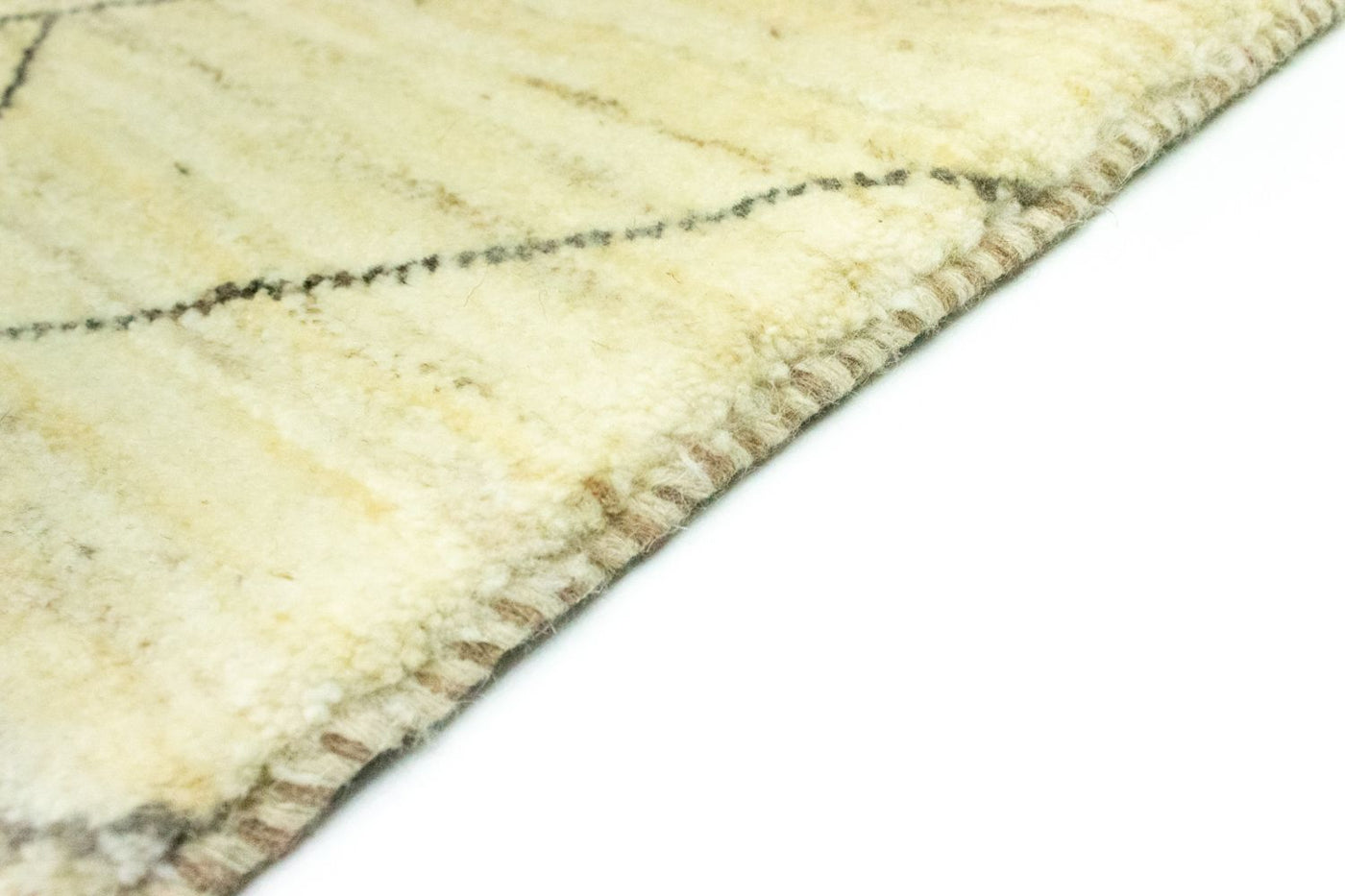 Gabbeh Koberec - Perský - 140 x 98 cm - béžová