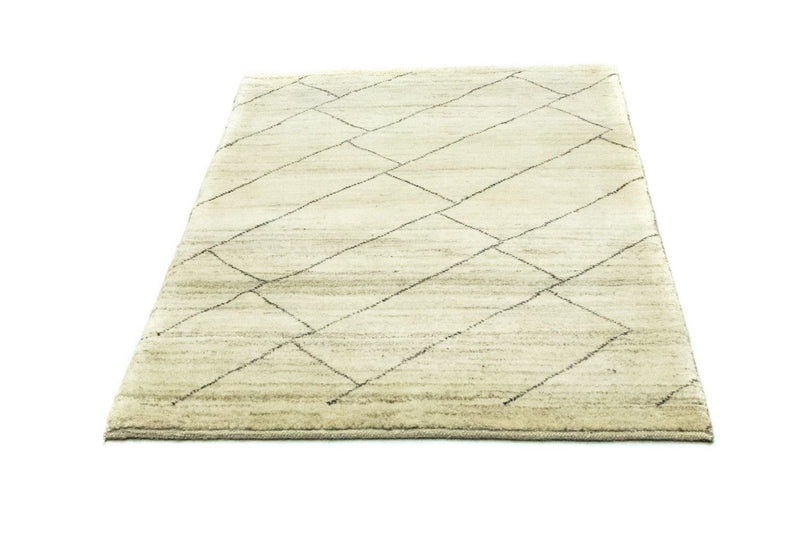 Gabbeh Koberec - Perský - 140 x 98 cm - béžová