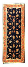 Tabriz - 50 Raj Koberec 75x200cm - Perský koberec - Běhoun / Lososová / 75 x 200 cm Běhoun