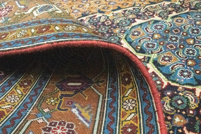 Perský koberec - Keshan - 307 x 198 cm - rezavá