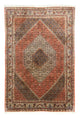 Perský koberec - Bijar - 300 x 202 cm - červená