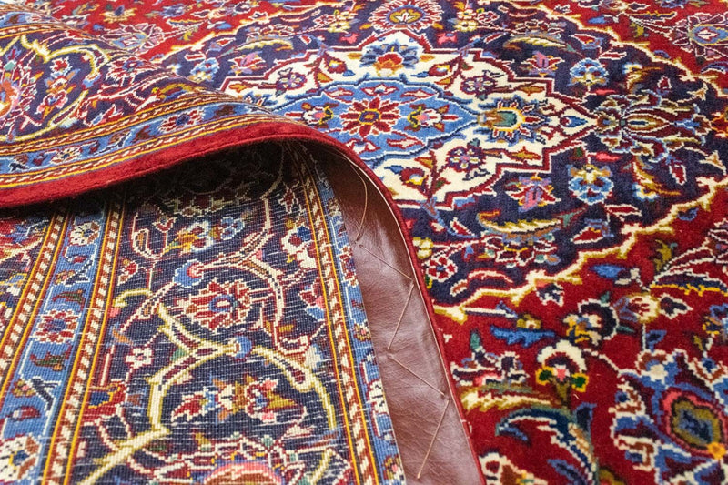 Perský koberec - Keshan - 222 x 140 cm - červená