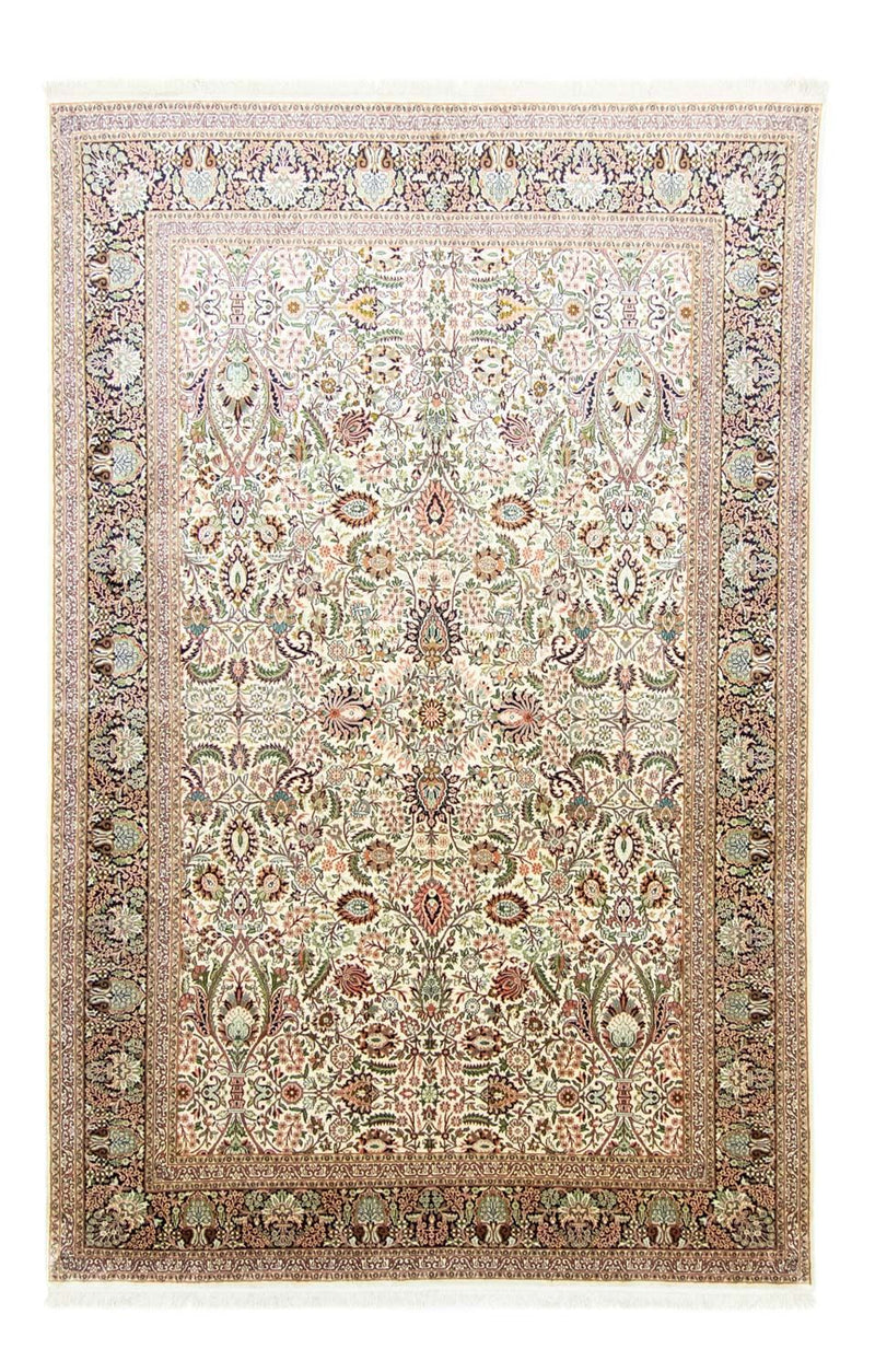 Kašmírské hedvábí Koberec 211x316cm - Orientální koberec