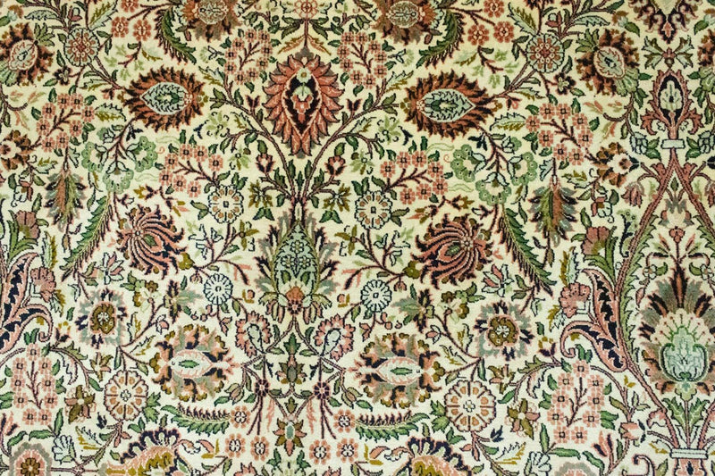 Kašmírské hedvábí Koberec 211x316cm - Orientální koberec
