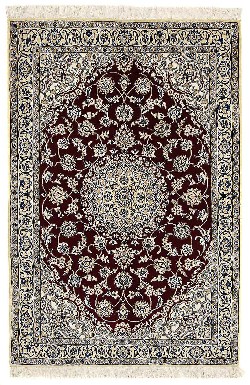 Perský koberec - Nain - Royal - 177 x 118 cm - tmavě červená