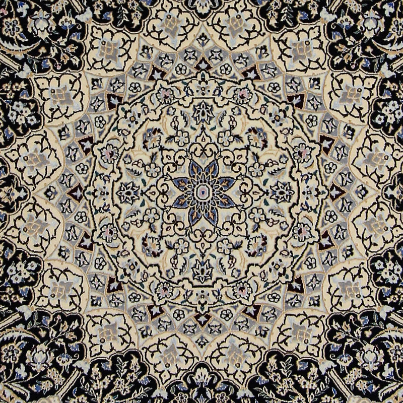 Perský koberec - Nain - Premium - 190 x 128 cm - béžová