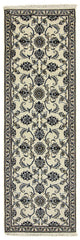 Runner Perský koberec - Nain - 240 x 77 cm - béžová