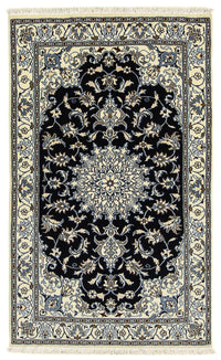 Perský koberec - Nain - 198 x 119 cm - tmavě modrá – product image