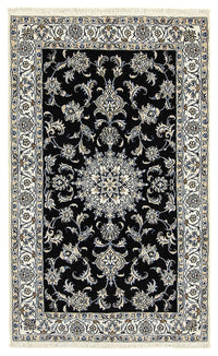 Perský koberec - Nain - 198 x 117 cm - tmavě modrá – product image