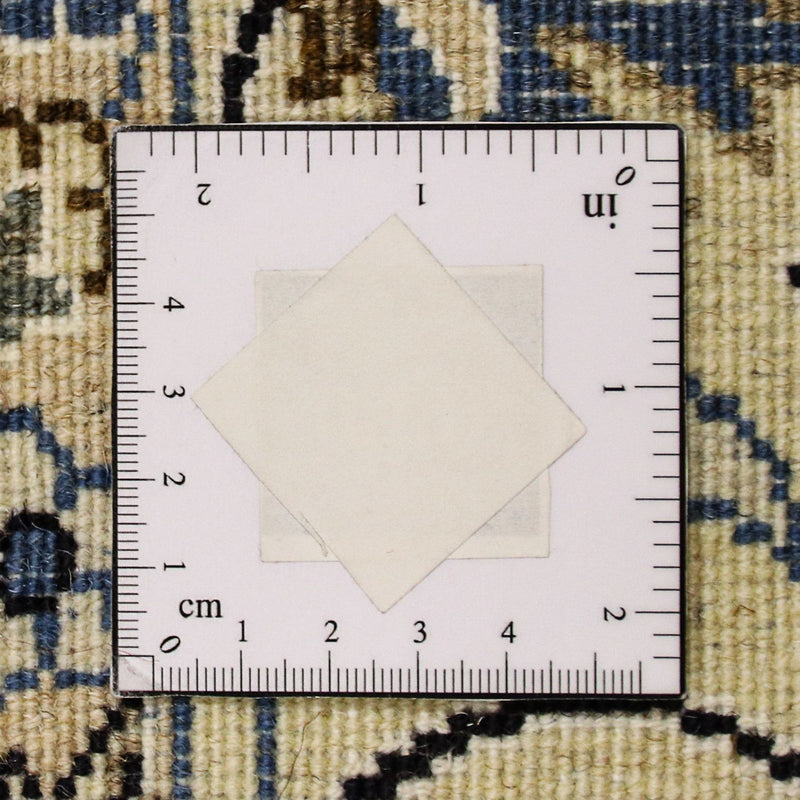 Perský koberec - Nain - 202 x 115 cm - tmavě modrá