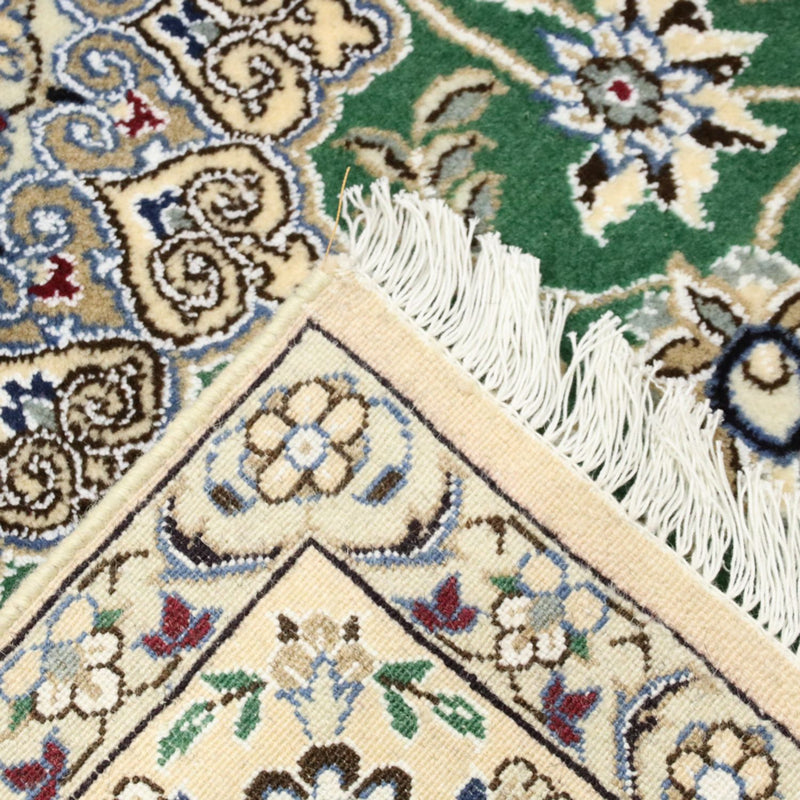 Perský koberec - Nain - Royal - 198 x 130 cm - zelená